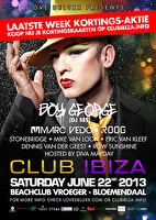 Boy George headliner Club Ibiza op 22 juni