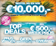 Win €10.000 bij Bax-shop.nl tijdens de All Inclusive weken