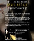Randy Katana proudly presents 'Spirit of the Drums'