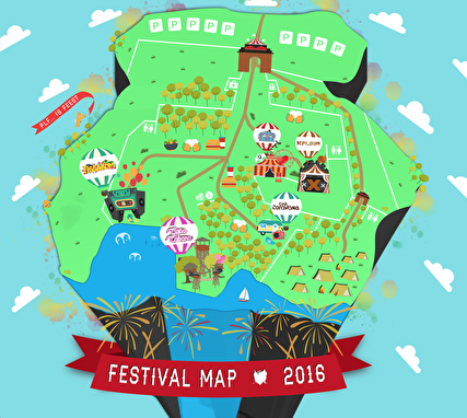 plattegrond Promised Land Festival
