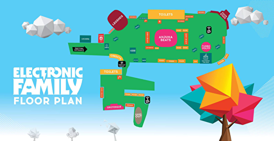 plattegrond Electronic Family