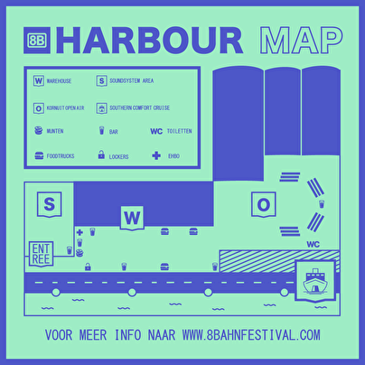 plattegrond 8Bahn Harbour Festival