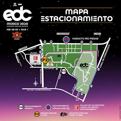 plattegrond EDC México