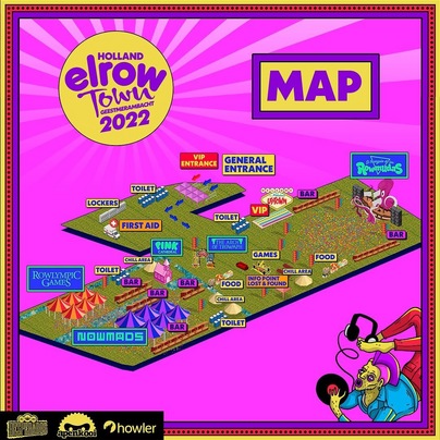 plattegrond elrow Town