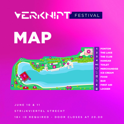 plattegrond Verknipt Festival