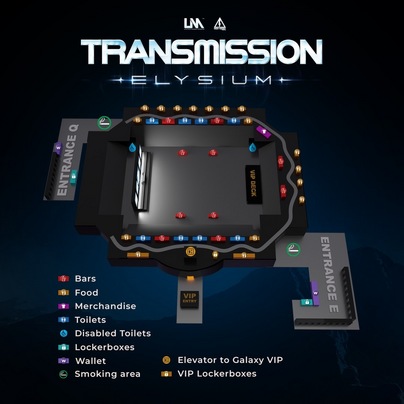 plattegrond Transmission