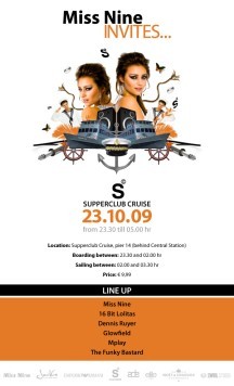 Miss Nine invites you to the Supperclub Cruise