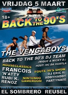 Back to the 90's met The Vengaboys