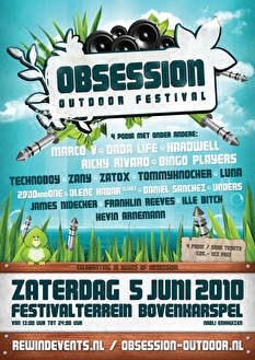 Obsession Outdoor Festival maakt volledige line-up bekend