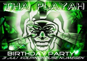 Kaartverkoop Tha Playah Birthday Party gestart