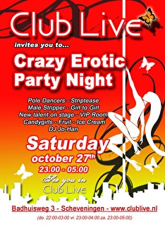 Crazy erotic party night