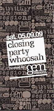 Closing party Whoosah