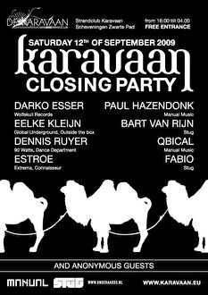 Beachclub Karavaan Closing Party 2009