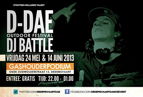D-DAE outdoor festival DJ battle