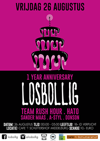 Losbollig 1 year anniversary