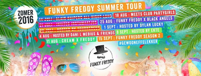 Funky freddy summer tour