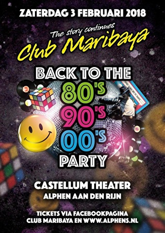Back to the 80's, 90's & 00's Party