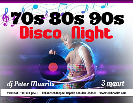 70's 80's 90's Disco Night