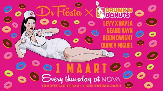 Dr. Fiësta × Drunk'n Donuts