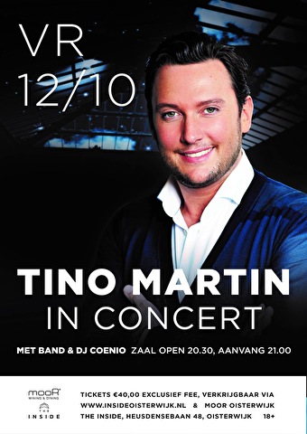 Tino Martin in concert