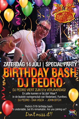 Birthday Bash DJ Pedro