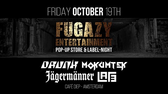Fugazy Entertainment Pop-up Store & Label Night