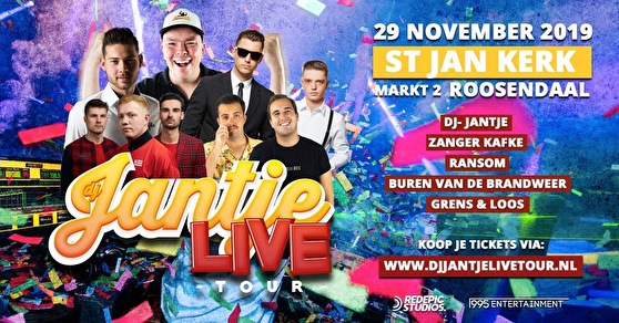 DJ Jantje Live Tour