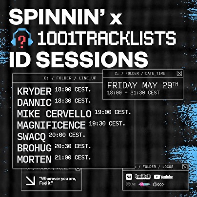 Spinnin' 1001 Tracklists ID Sessions