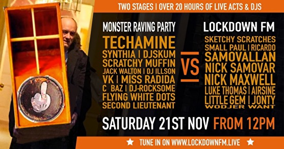 Monster Raving Party vs Lockdown FM