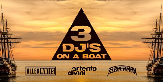 3 DJ's On A Boat
