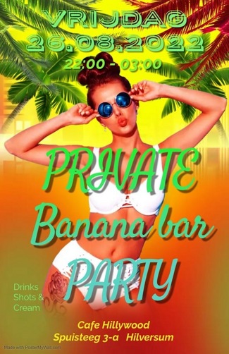 Private Banana Bar Party