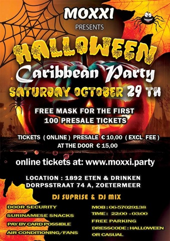 Halloween Caribbean Party