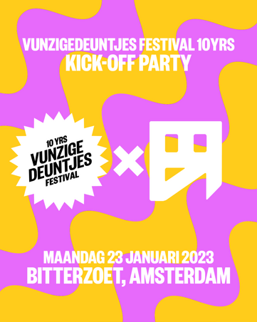 Kick-off Party Vunzige Deuntjes Festival
