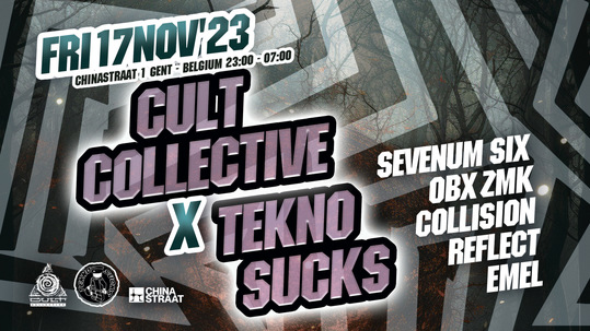 Cult Collective × Tekno Sucks