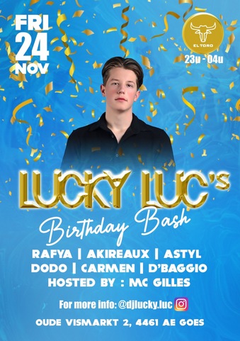 Lucky Luc's Birthday Bash