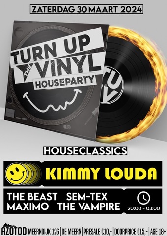 Turn up the Vinyl Houseparty