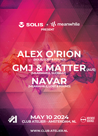 Solis & Meanwhile Label Night