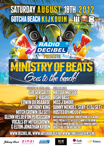Ministry of Beats goes to the beach!